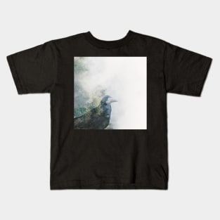 Animal Spirit: Crow Kids T-Shirt